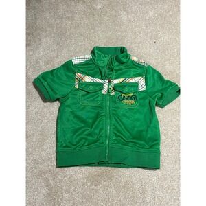 Coogi 2t short‎ sleeve green jacket